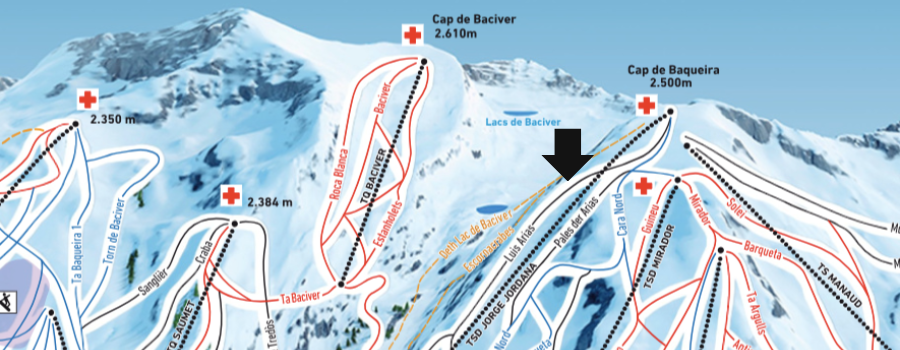 pista negra de baqueira luis arias