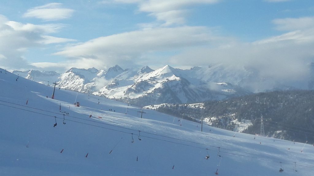 Baqueira Beret una mañana de invierno, fotografía de Antonio Moreno